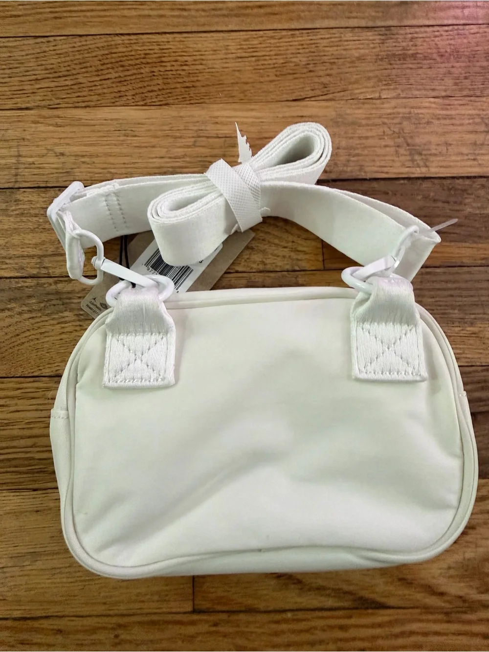 Jordan Sail White Shoulder Bag with Jumpman Logo